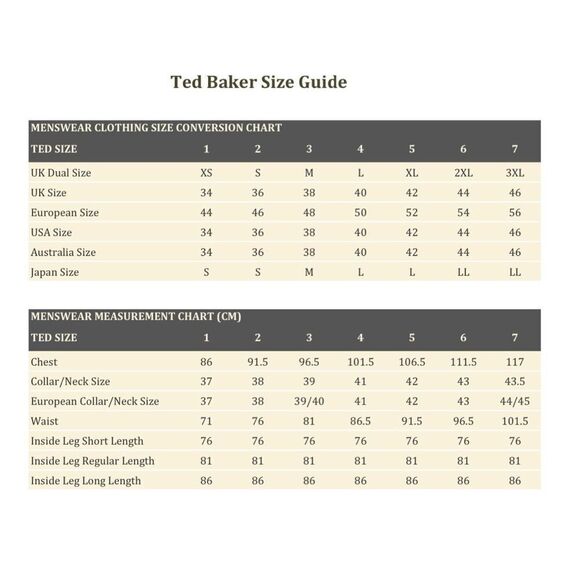 Mens Ted Baker Cotton Geometric Print Casual Happy Button Down Shirt - Sz 6 (L) - Picture 3 of 3